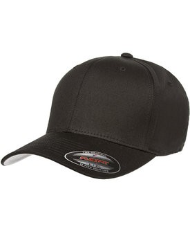 Flexfit Adult Value Cotton Twill Cap - Black