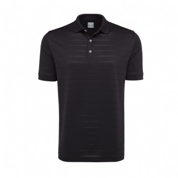 Men's Callaway Opti-Vent Mesh Polo Shirt - Black